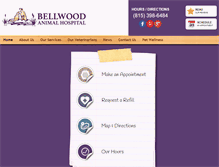 Tablet Screenshot of bellwoodvets.com